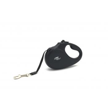 Doggie Master Seri Otomatik Makaralı Köpek Gezdirme 15 kg / 5 M Siyah