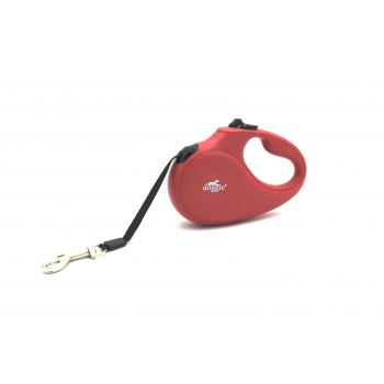 Doggie Master Seri Otomatik Makaralı Köpek Gezdirme 15 kg / 5 M Kırmızı