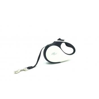 Doggie Soft Seri Otomatik Makaralı Gezdirme Tasması 12 kg / 3 M Siyah