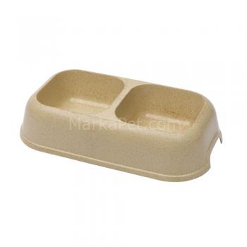 Ferplast Party 18 İkili Kaymaz Köpek Mama Kabı 1 L Beyaz