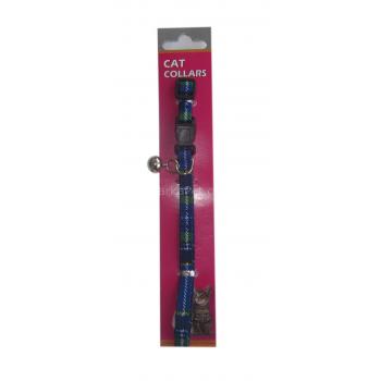 Eastland Çıngıraklı Kedi Boyun Tasması 10mm*30 cm Mavi