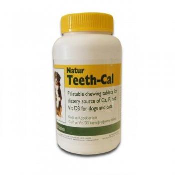 Natur Teeth Cal Köpek Vitamin Tablet 100 Tabs