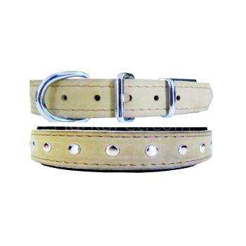 Doggie Rivetli Deri Köpek Tasması 4,0x65 cm Large