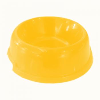 Kedi Köpek Mama Su Kabı Pati Desenli 250 ml Sarı