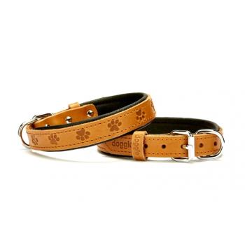 Doggie Pati Desenli Küçük Köpek Tasması 40 cm Small