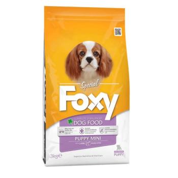 Foxy Küçük Irk Kuzu Etli ve Pirinçli Yavru Köpek Maması 3 Kg