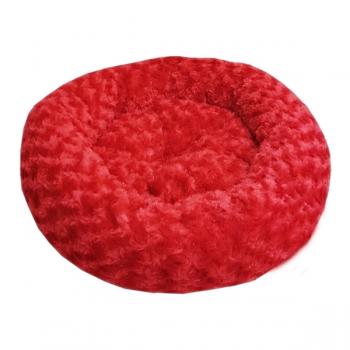 Kedi Köpek Simit Yatak 58*12 cm Kırmızı