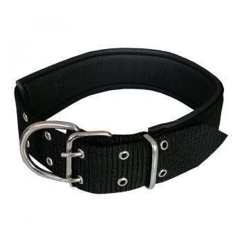 İri Irk Köpek Boyun Tasması 5 x 80 cm Siyah