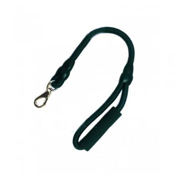 Ans Soft Tutmalı Köpek Gezdirme Halatı 60 cm / 50 Kg Siyah