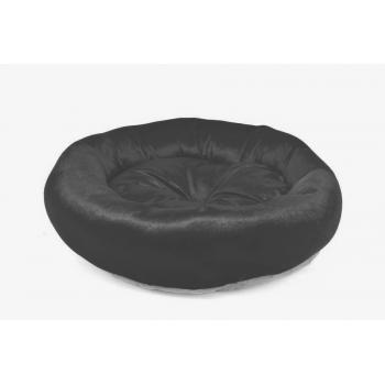 Tay Tüyü Yumuşak Kedi Köpek Yatağı 50 cm Siyah