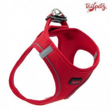 Tailpetz Air Mesh Köpek Göğüs Tasması Large 48x54 cm Kırmızı