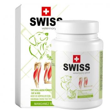 Swiss TIP2 KOLLAGEN Powder Kedi ve Köpek Kıkırdan ve Doku Desteği 100 gr