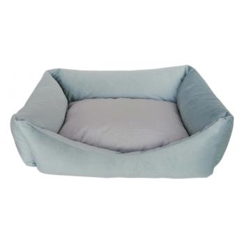 Markapet Tay Tüyü Yumuşak Köpek Yatağı LargeK 60*80 cm Turkuaz