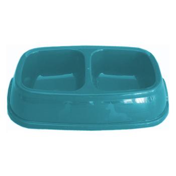 Mio İkili Plastik Mama ve Su Kabı 200 + 200 ml Turkuaz